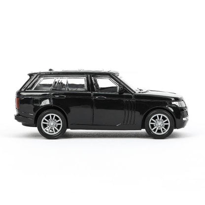 Machine en plastique LAND ROVER RANGE ROVER VOGUE 12 cm, argent, noir, couleur. Parc technologique en cor.2*120шт