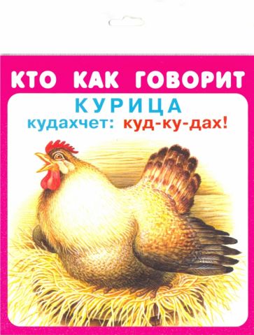 Кто как говорит (18 карточек с европодвесом)