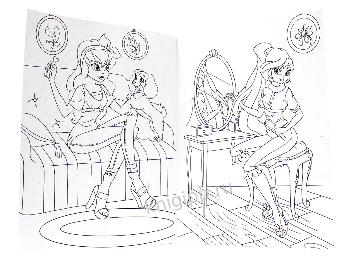 РАСКРАСКА А4 эконом. ЛЮБИМЫЕ ФЕИ