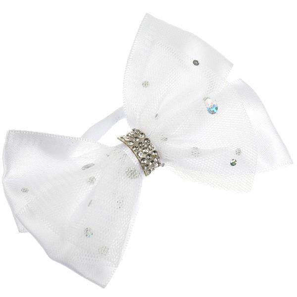 Accessoires pour cheveux en résine pour cheveux, blanc, 1 pièce. МИЛАЯ ЛЕДИ в кор.125*12шт