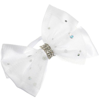 Accessoires pour cheveux en résine pour cheveux, blanc, 1 pièce. МИЛАЯ ЛЕДИ в кор.125*12шт