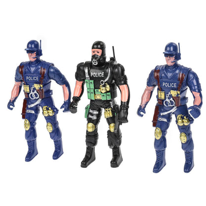 Наборы солдат ПОЛИЦИЯ с оружием, блист.23,5*19*3,5см ИГРАЕМ ВМЕСТЕ в кор.2*120шт