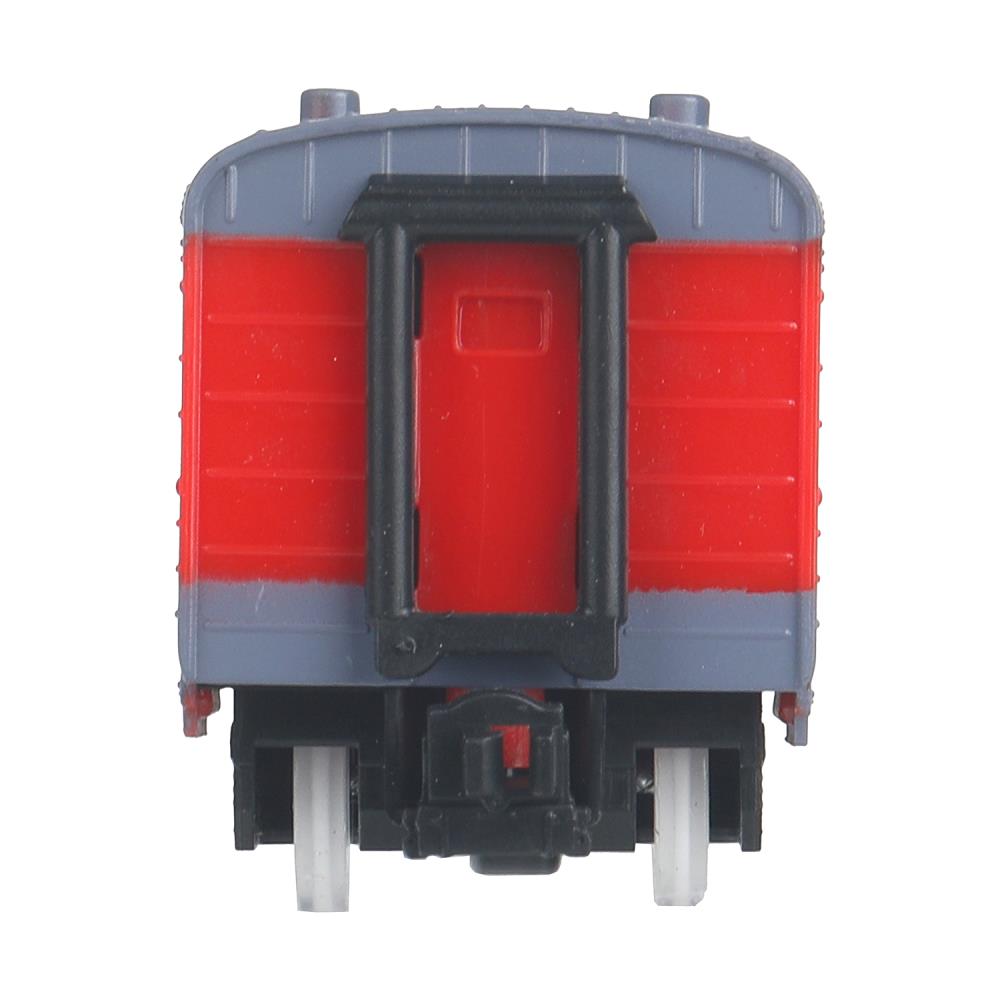 Модель пластик свет-звук ЭЛЕКТРИЧКА 20 см, 3 кнопки, инерц, красный, кор. Технопарк в кор.48шт