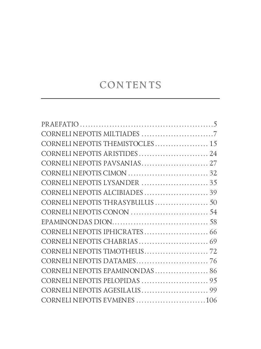 Liber De excellentibus ducibus exterarum gentium = О знаменитых иноземных полководцах: на англ.яз