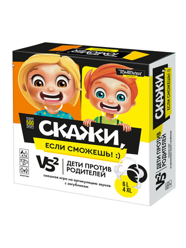 Игра настольная для детей и взрослых "Скажи если развит" (TomToyer)