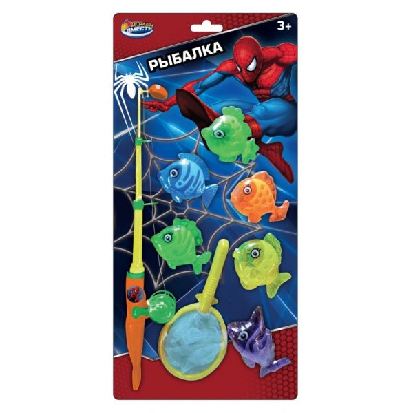 Играем вместе. Игра рыбалка с сачком, блист.25,5*53,5*5см арт.1703V180-R9