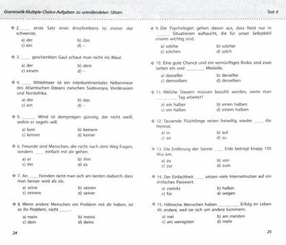 Камянова. 2050 тестовых заданий по немецкой грамматике для подготовки к ЕГЭ, вступительным экзаменам. Ключи ко всем заданиям (офсет)