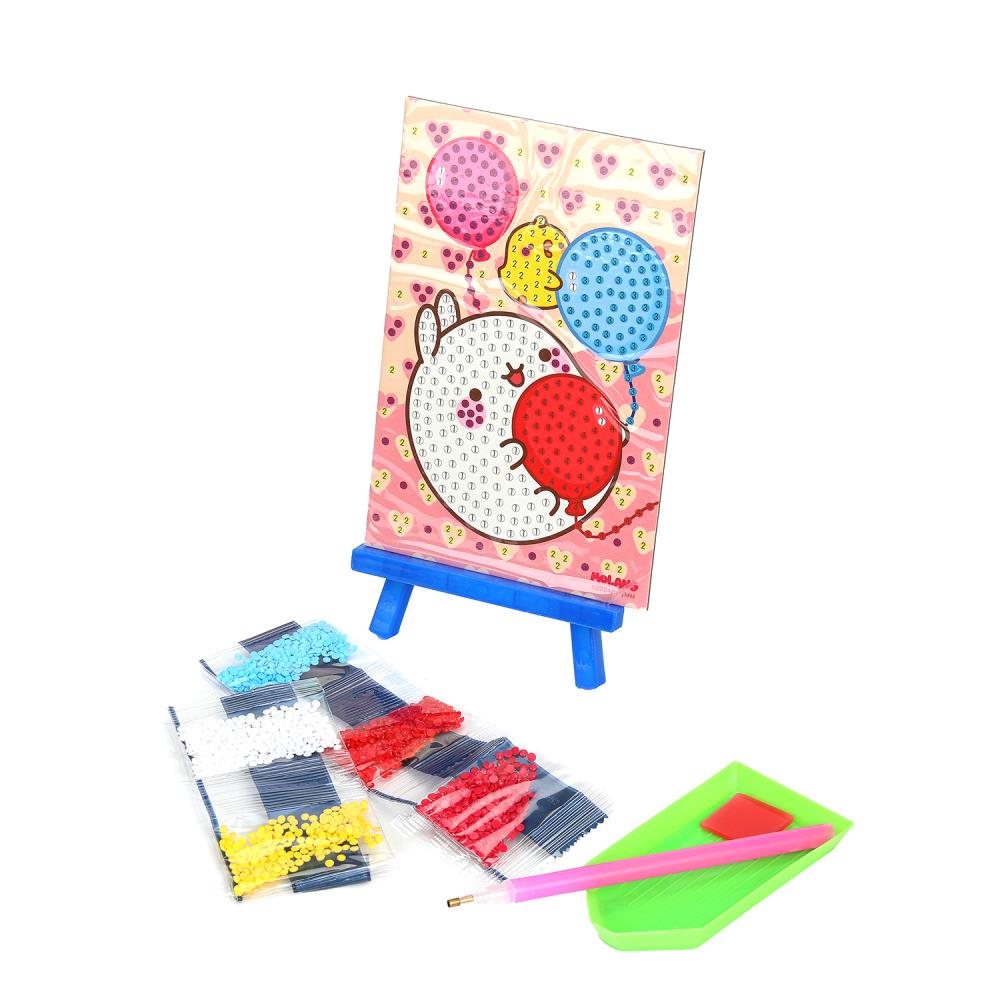 Mosaïque d'album Molang 10*15 cm, en corbeau, molang МУЛЬТИ АРТ в кор.50шт