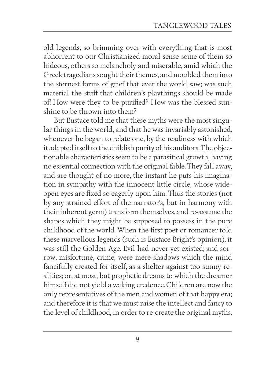 Tanglewood Tales = Тэнглвудские рассказы: на англ.яз