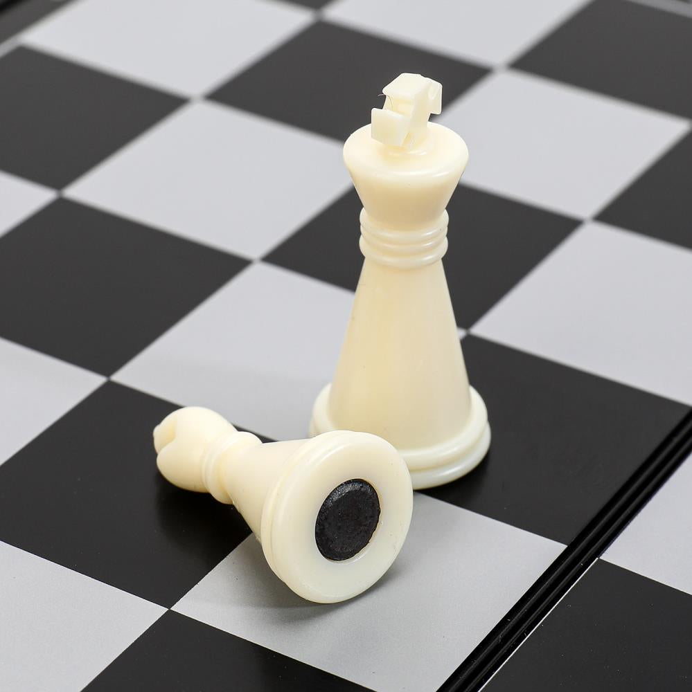 Шахматы магнитные коробка 20*8*3 см ИГРАЕМ ВМЕСТЕ в кор.2*72шт