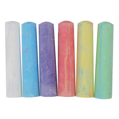 MEL6-124006 Мелки асфальтовые, 6 шт мир пикселей МУЛЬТИ АРТ в кор.48наб