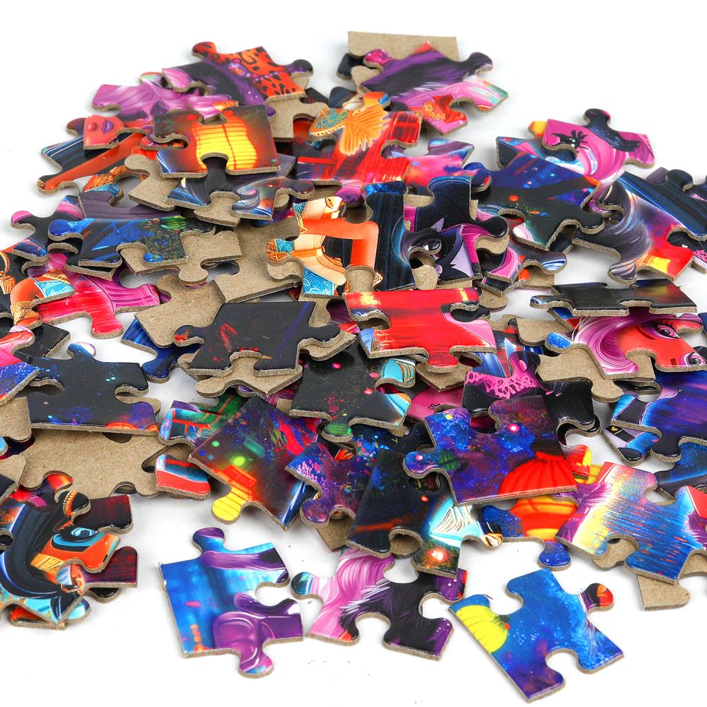 Монстр-леди. Пазлы классические в коробке. 80 деталей. 130х90х25 мм. Умные игры в уп.16шт в кор.8уп