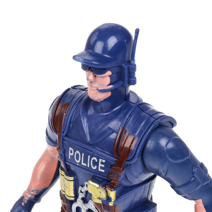 Наборы солдат ПОЛИЦИЯ с оружием, блист.23,5*19*3,5см ИГРАЕМ ВМЕСТЕ в кор.2*120шт