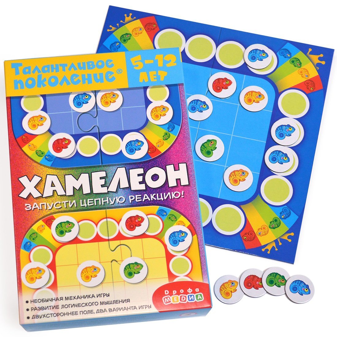 Игра настольная Дрофа-Медиа Талантливое поколение Хамелеон