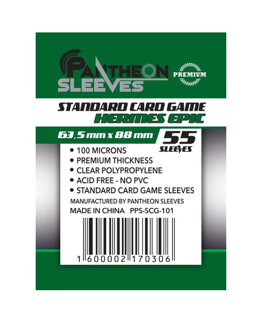 Протекторы SCG-101 Hermes EPIC 63.5*88 100мкн 55 штук (РРЦ 119 руб.)