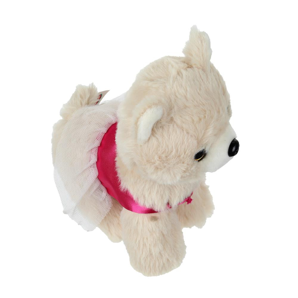 Мягкая игрушка собака 18см в коричневой сумочке Луи Виттон, в упаковке МОЙ ПИТОМЕЦ в кор.24шт