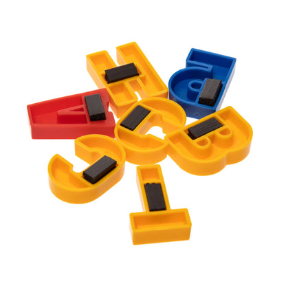 МАГНИТНАЯ АЗБУКА. НАБОР БУКВ РУССКОГО АЛФАВИТА (H=35, 106 ШТ.) в кор.10шт