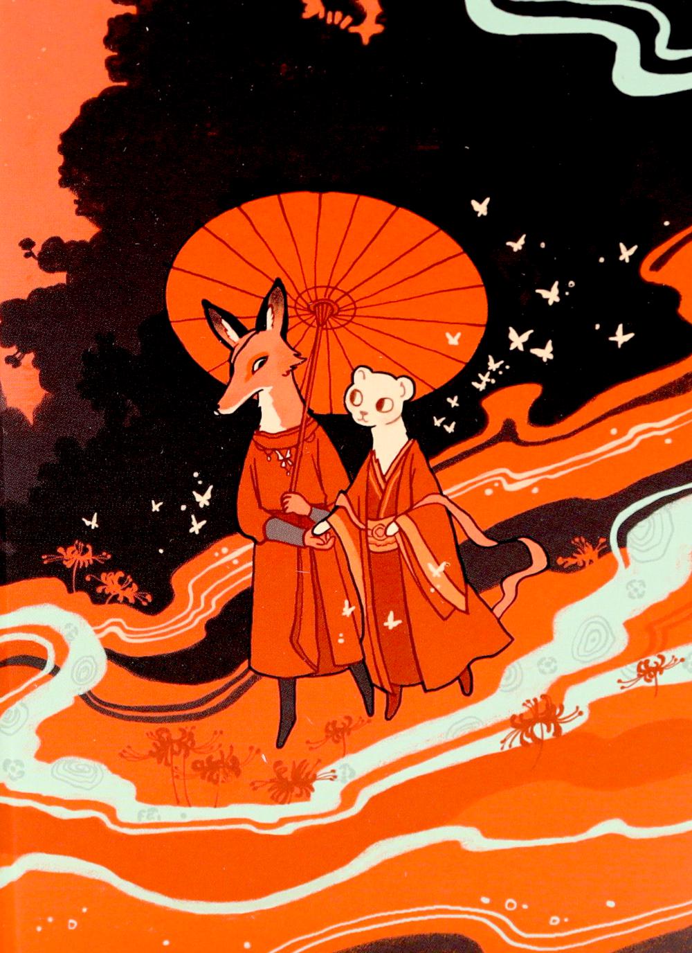 Антейку. Скетчбук "Небожители: Лис и Ласка"