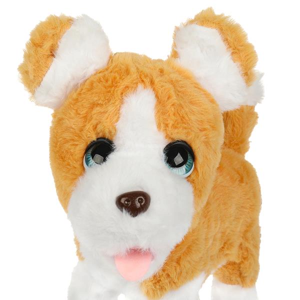 HTL2554 Интерактивный щенок Пляцковский М.С. Генри 22см ходит,на пульте-поводке МОЙ ПИТОМЕЦ в кор.12