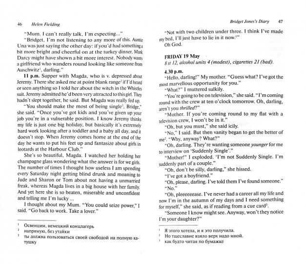 Филдинг. Дневник Бриджит Джонс (Bridget Jones's Diary). Адаптированная книга для чтения на англ. языке. Intermediate. Серия "ABRIDGED BESTSELLER"