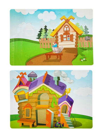 Игра магнитная "В гостях у сказки" Серия Магнитные истории (европодвес)