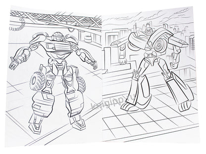 КРУТЫЕ РАСКРАСКИ. МАШИНЫ-РОБОТЫ