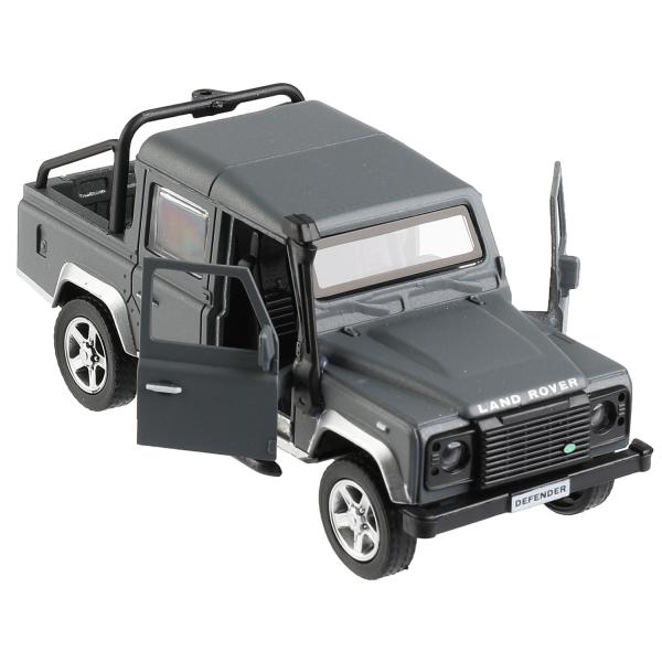 Машина металл LAND ROVER DEFENDER PICKUP МАТОВЫЙ 12 см, двер, багаж, кор. Технопарк в кор.2*36шт