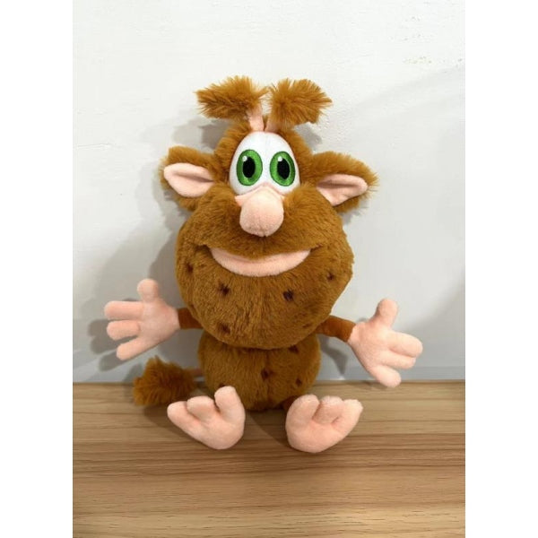 Мягкая игрушка БУБА коричневый 20 см, вышитые глаза, озвуч. "МУЛЬТИ-ПУЛЬТИ" в кор.24шт