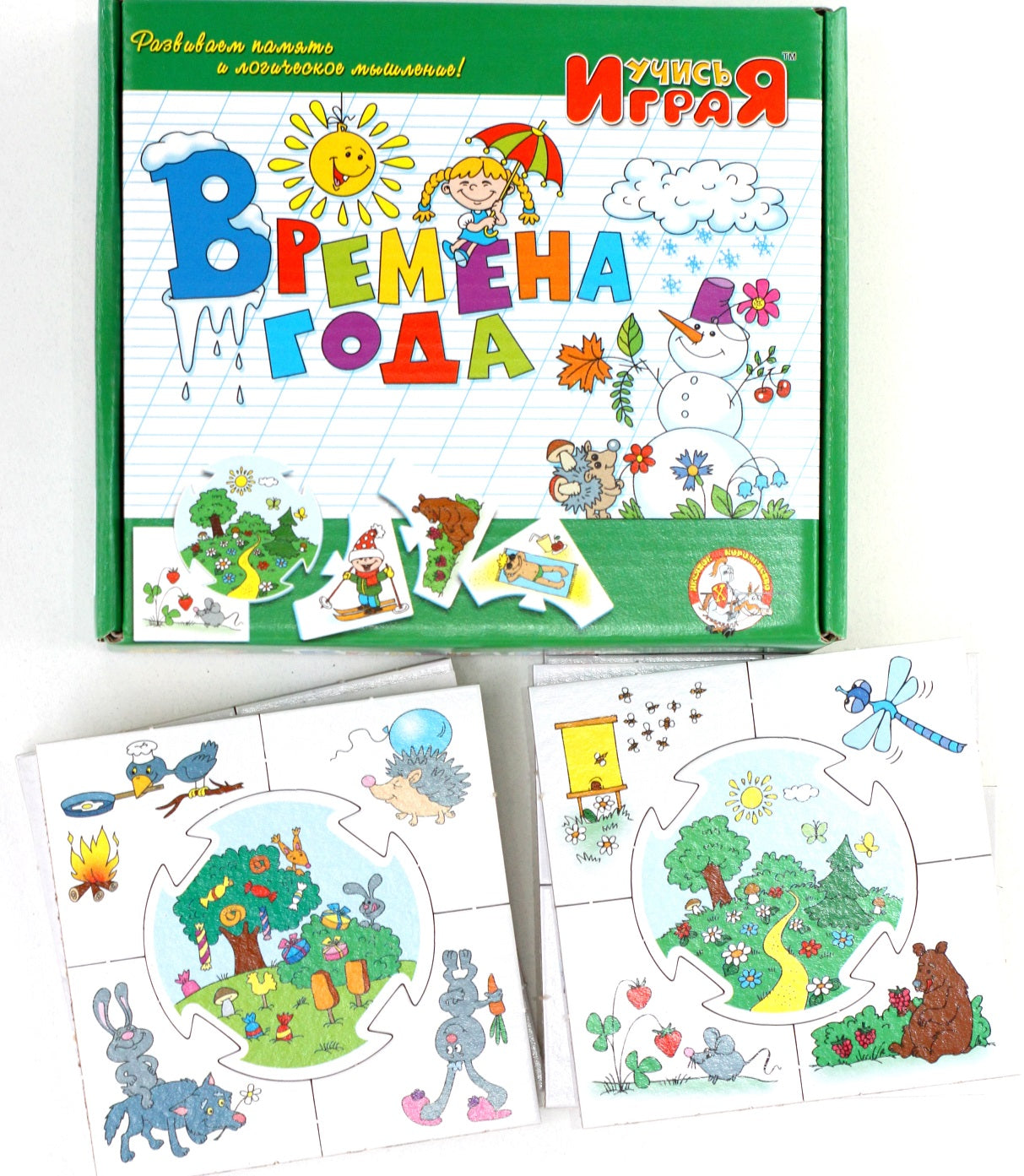 Игра обучающая Учись играя "Времена года" арт.00046