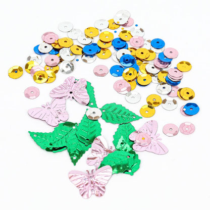 Аппликация пайетками 3D волшебный единорог МУЛЬТИ АРТ в кор.100шт