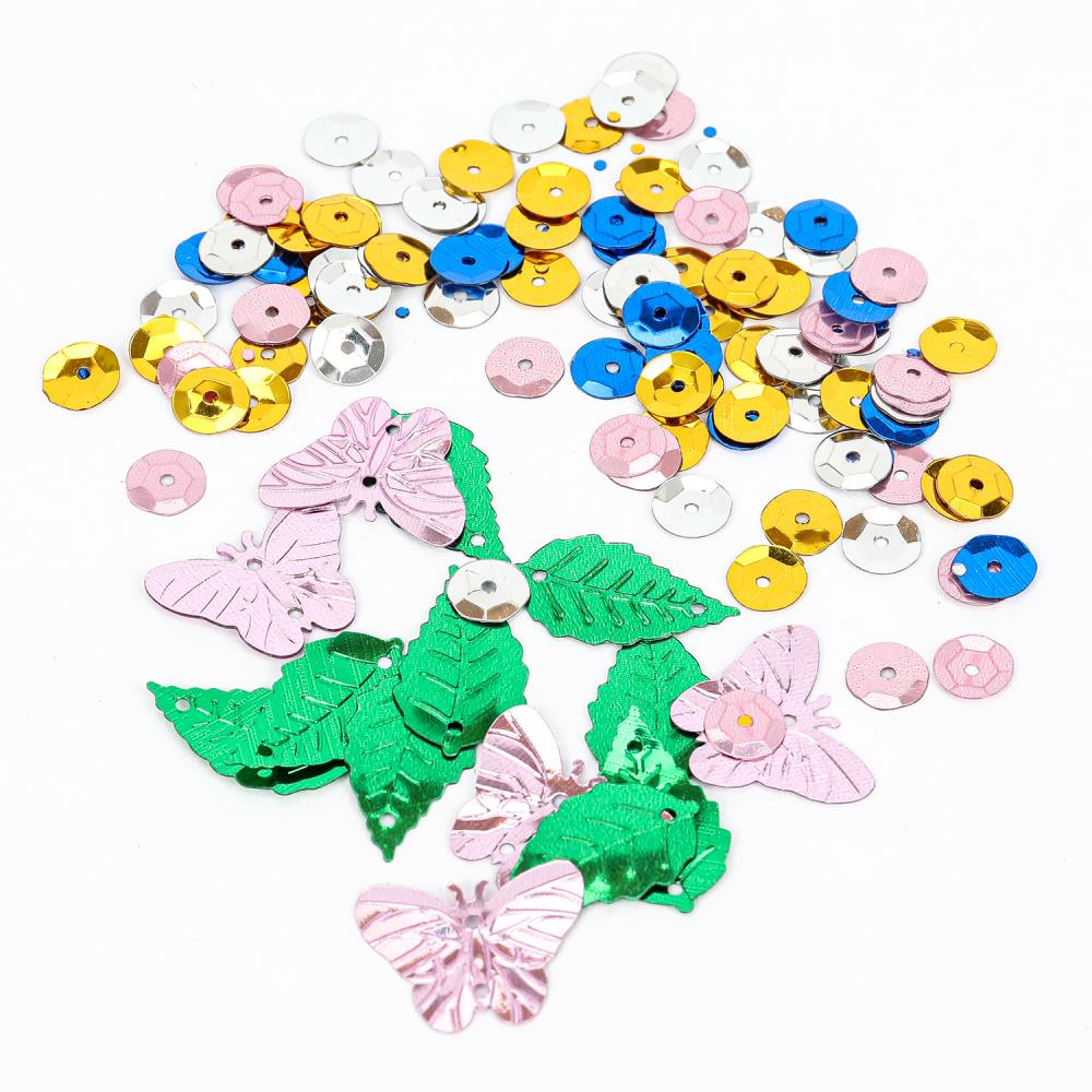 Аппликация пайетками 3D енотик МУЛЬТИ АРТ в кор.100шт