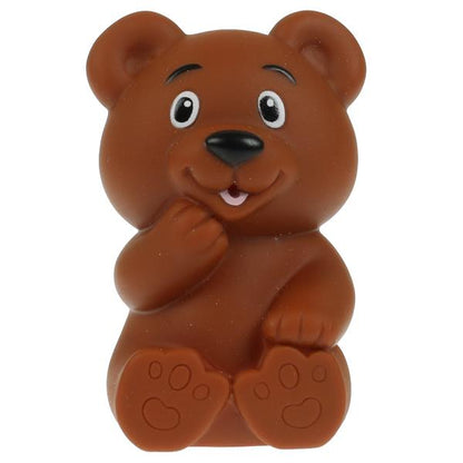 Игрушка для ванны мишка сетка, подвеска КАПИТОШКА в кор.100шт