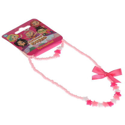 Акс-ры д/девочек СКАЗОЧНЫЙ ПАТРУЛЬ бижутерия (braslet+бусы) звездочки МИЛАЯ ЛЕДИ уп-10шт в cor.100up