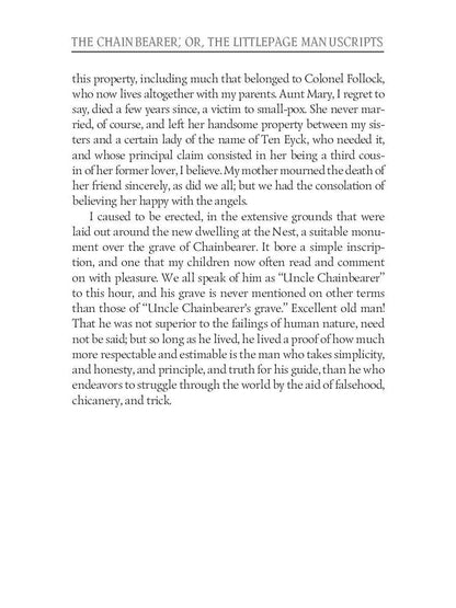 The Chainbearer; or, The Littlepage Manuscripts = Землемер: кн. на англ.яз