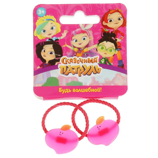 Аксесс д/девочек СКАЗОЧНЫЙ ПАТРУЛЬ 2 резинки д/волос на карт. dans le paquet. МИЛАЯ ЛЕДИ уп-10шт в кор.100уп