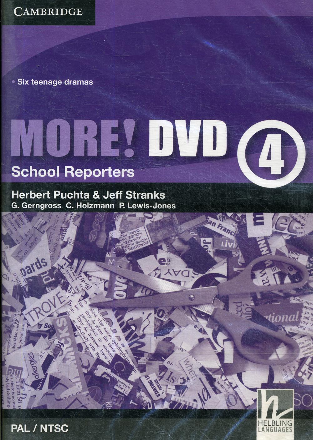 More! 4 DVD. Jeffrey Stranks, Herbert Puchta и др.