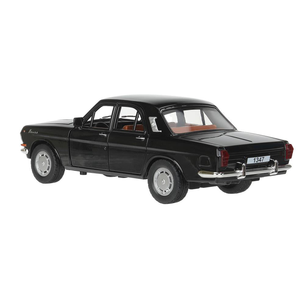 ГАЗ 2401 свет-звук 19,7 cm, dv, cap, баг, ин, черный Технопарк в кор.2*24шт