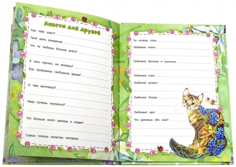 Книжка Мой чудесный дневничок