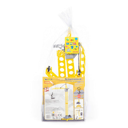 Полесье. Башенный кран "Агат" на колёсиках большой арт.57167 (в пакете) /4