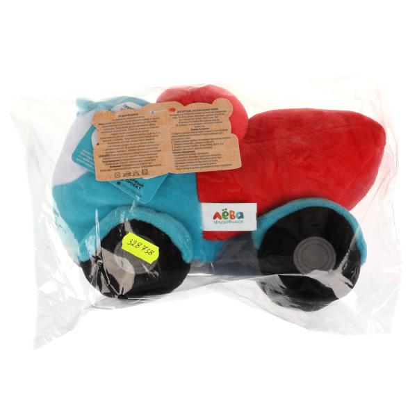 Игрушка мягкая Грузовичок Лева грузовичок лев, 21см, озвучка, в упаковке. МУЛЬТИ-ПУЛЬТИ в кор.24шт