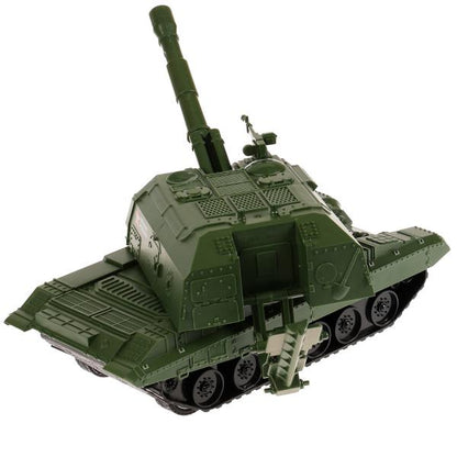 MSTA-20RCL-AR335294 Машина р/у МСТА-ГАУБИЦА АРМИЯ РОССИИ 22 см, свет, подвиж. дет., зелен, кор. Техн
