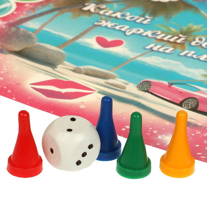 Barbie. Настольная игра-ходилка. 217х330х27 мм. Умные игры в кор.20шт