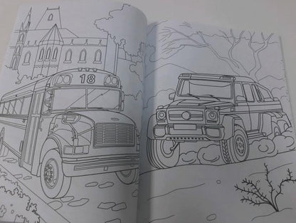 СУПЕР-ПУПЕР РАСКРАСКА. РОБОТЫ И МАШИНЫ