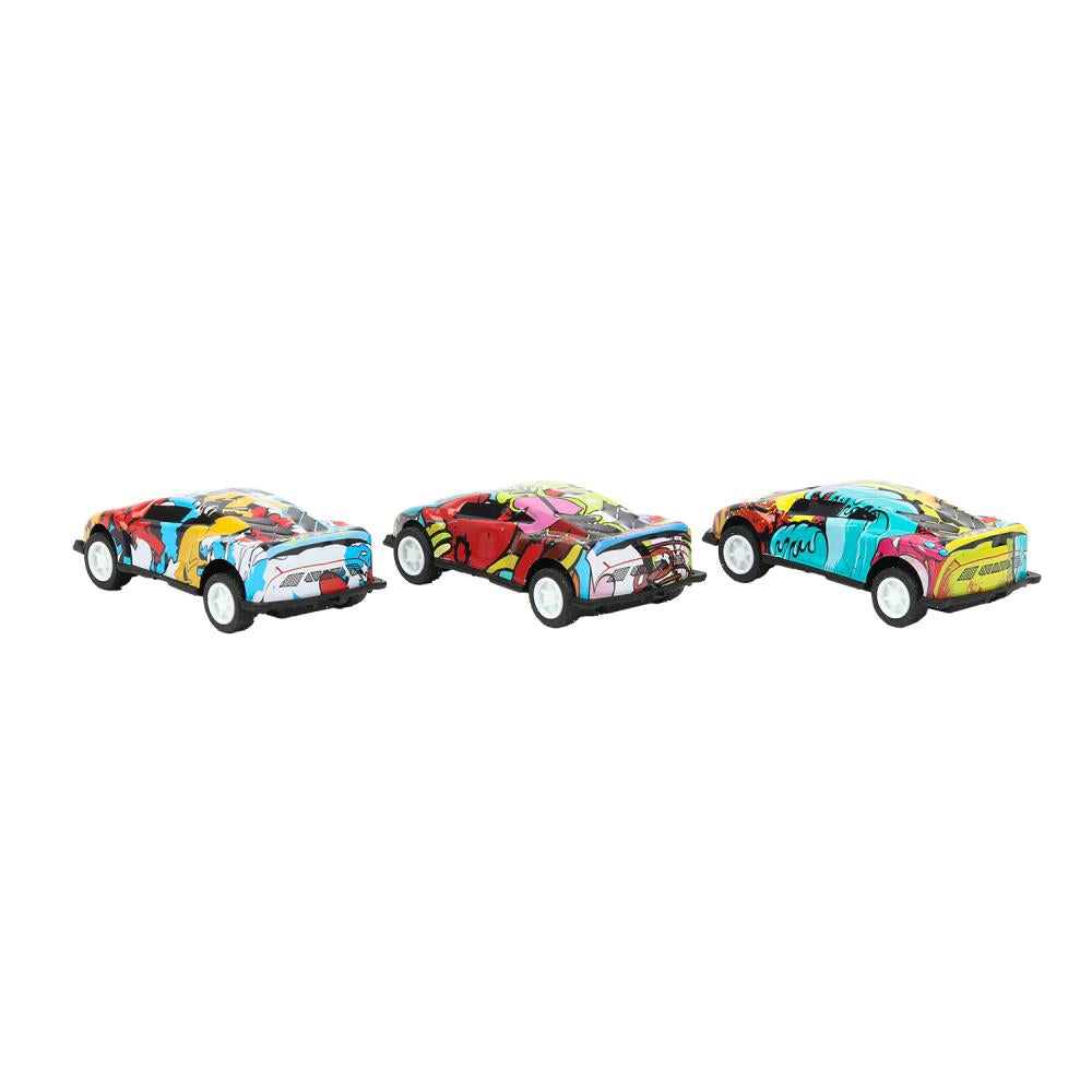 Machine en métal Hot Wheels Hot Wheels pour 7 cm, 3 pièces, dans un assortiment, couleur. Parc technologique en cor.2*120