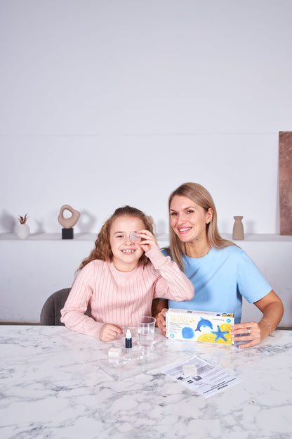 Набор для изготовления мыла. Рукодельное мыло своими руками "В синем море"