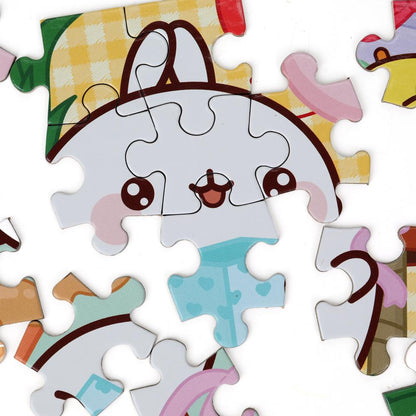 Molang. Пазлы классические в коробке. Пазл 35 деталей. 90х65х25 мм. Умные игры в уп.32шт в кор.8уп