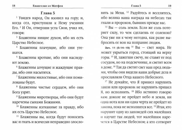 Святое Евангелие с толкованиями и комментариями. (золот.тиснен.)