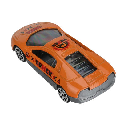 Машина металл ЭВАКУАТОР эвакуатор 12см с машинкой 7см, инерционный подвижный КРАН Технопарк в кор.2*144шт