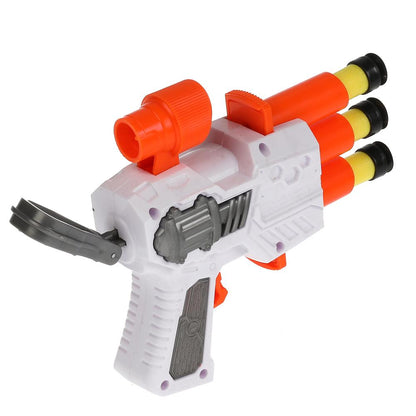 Игрушка-бластер с мягкими пулями в кор. 30*5,5*16см ИГРАЕМ ВМЕСТЕ в кор.2*24шт