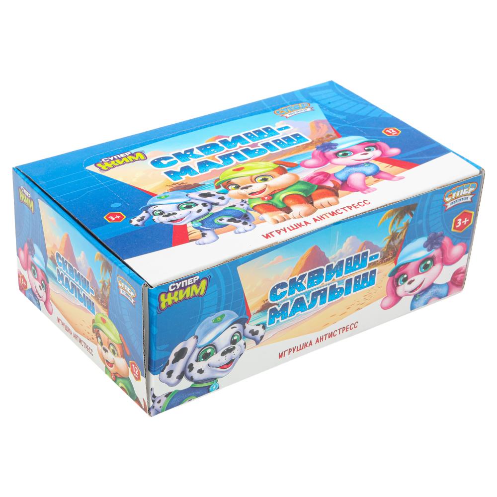 Антистресс сквиш,свет Супер Жим уп-12шт в кор.6уп